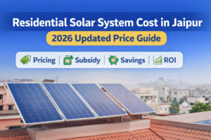 Residential solar system cost in Jaipur 2026 price guide by Solarwala