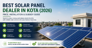 Solar Panel Dealer in Kota rooftop solar installation