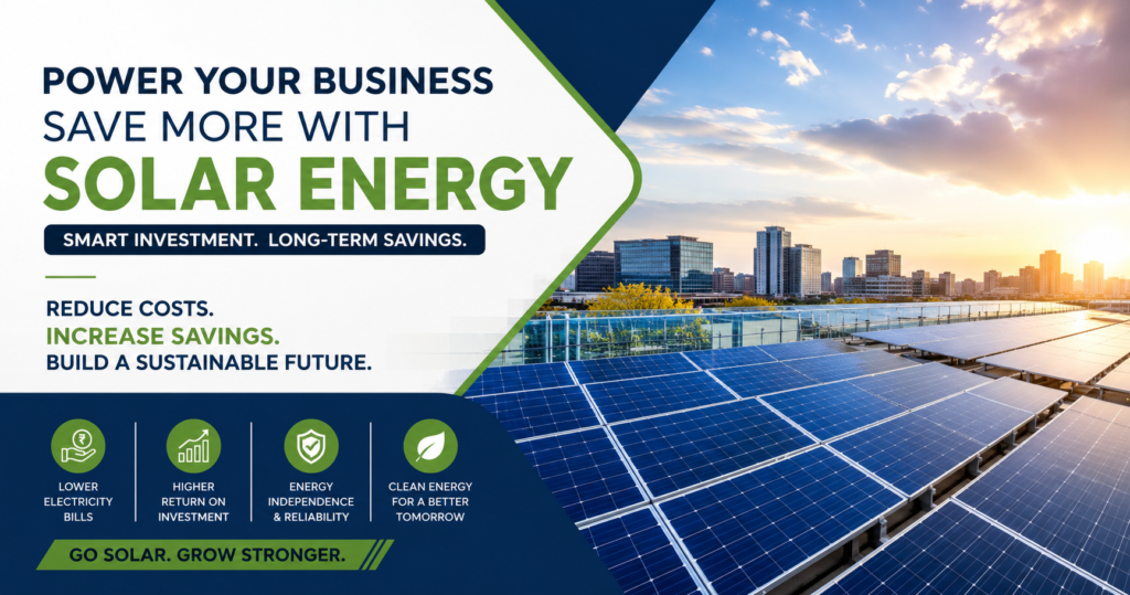 Commercial Solar Company in Jaipur – Business Solar Solutions Guide 2026