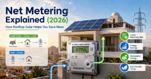 Net Metering for Rooftop Solar System in Jaipur with Bi-Directional Meter