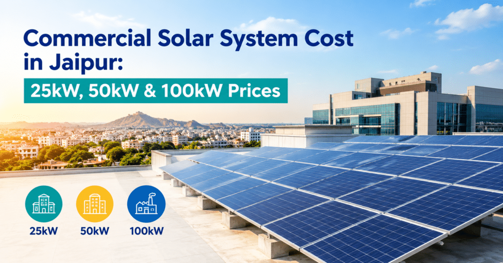 Commercial Solar System Cost in Jaipur