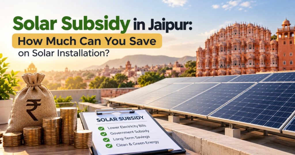 Solar Subsidy in Jaipur